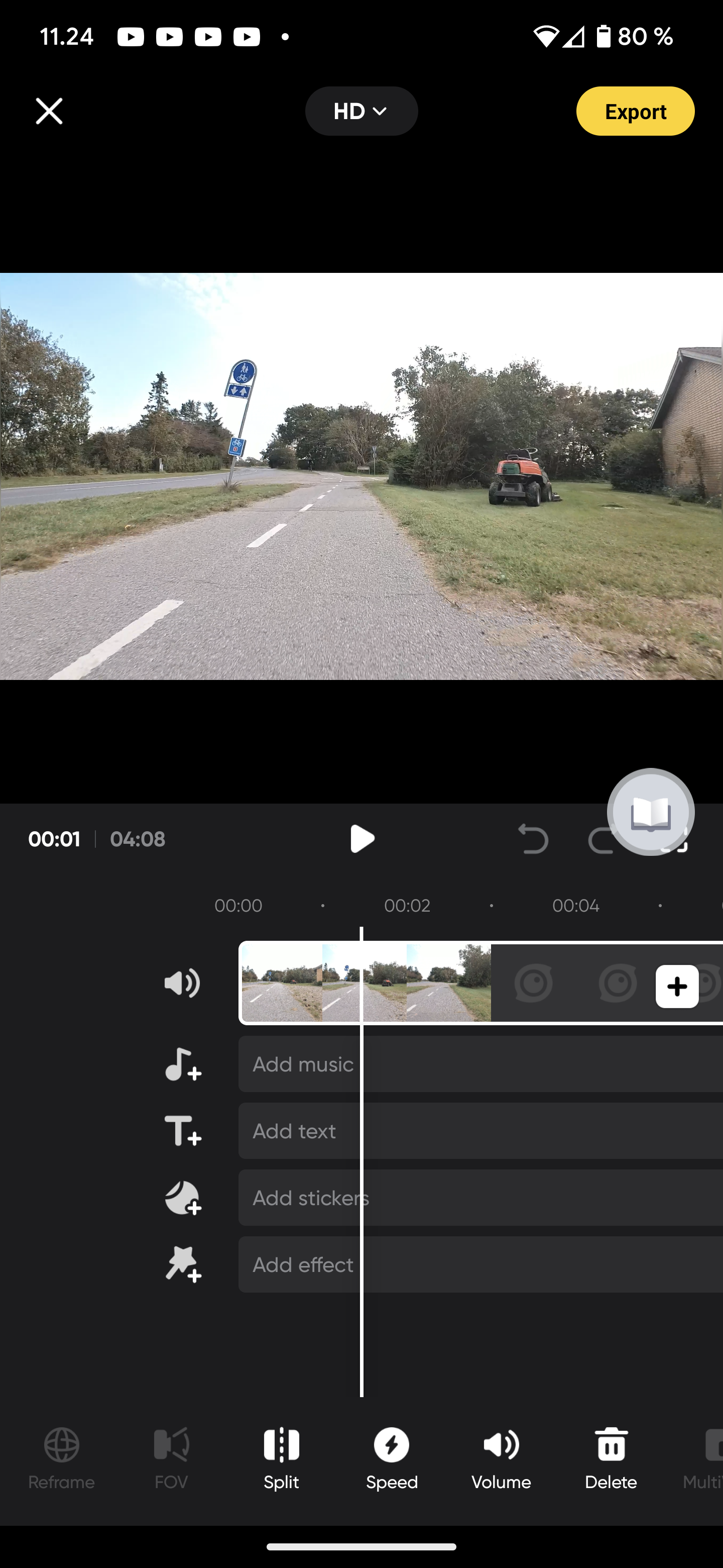 Insat360 app editing video.png